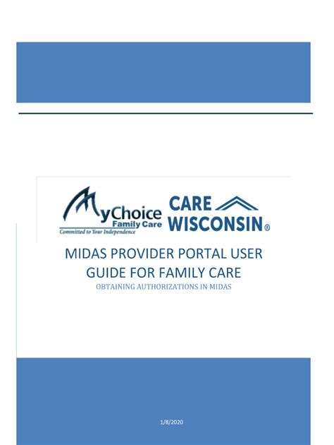 midas provider portal|Provider Portal.